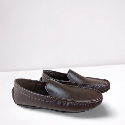 Chocolate Microfiber Loafer