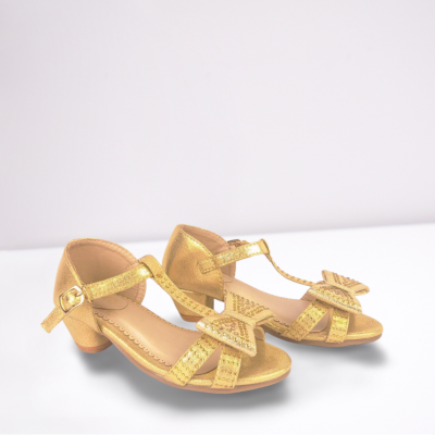 Kids Yellow Tarcel Party Shoe