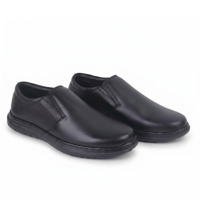 Black Casual Semi-Formal Shoe for Men